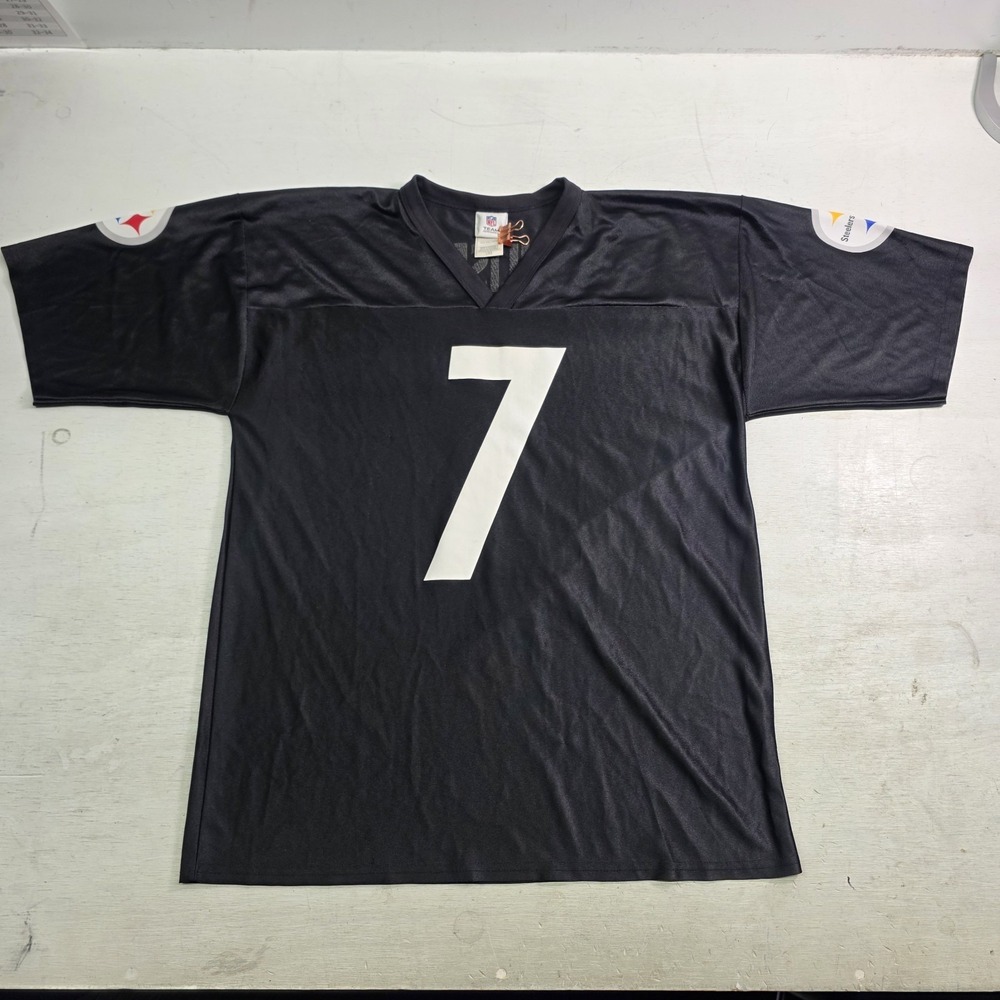 Pittsburgh Steelers Ben Roethlisberger NFL Team Apparel Football Jersey Men's L